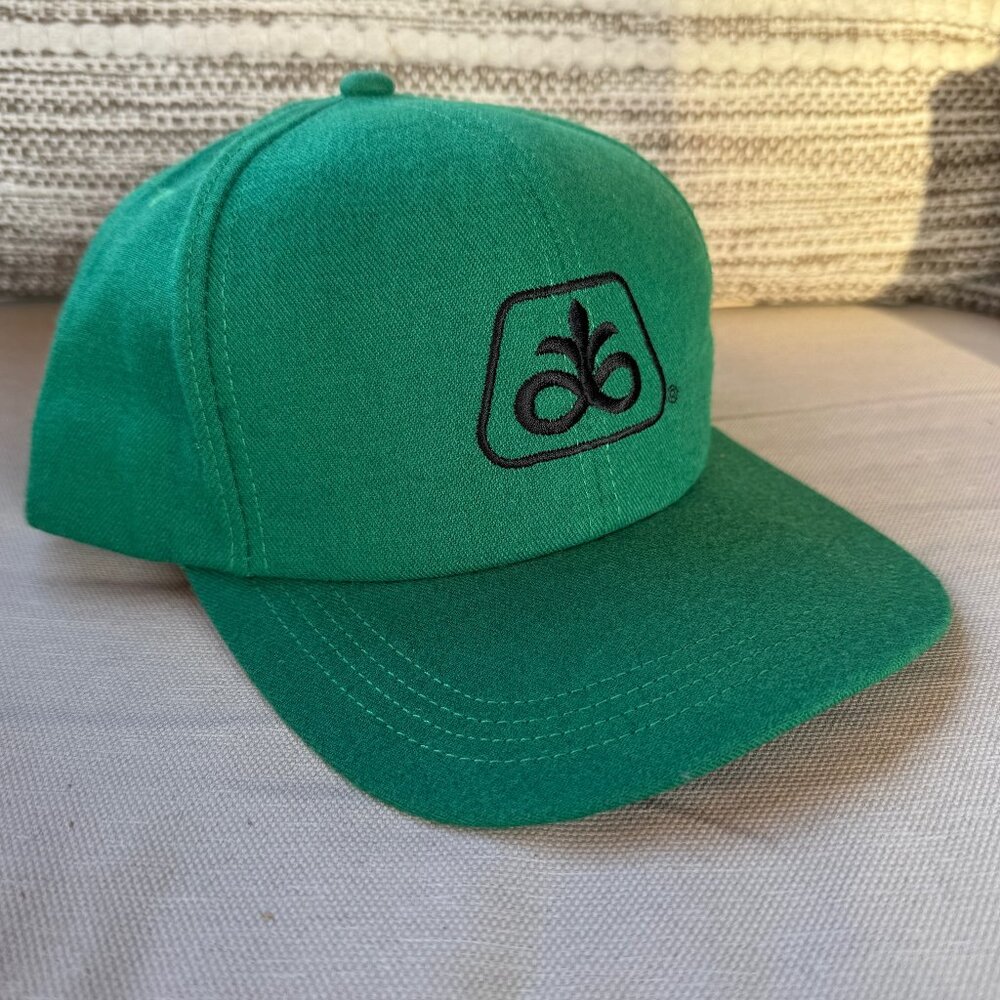 Vintage Pioneer Seed Green Trucker Hat
